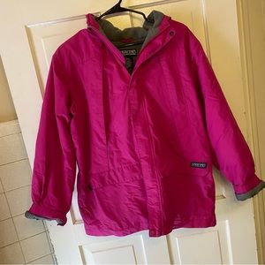 Lands End Womens skiing winter coat Aircore 300
